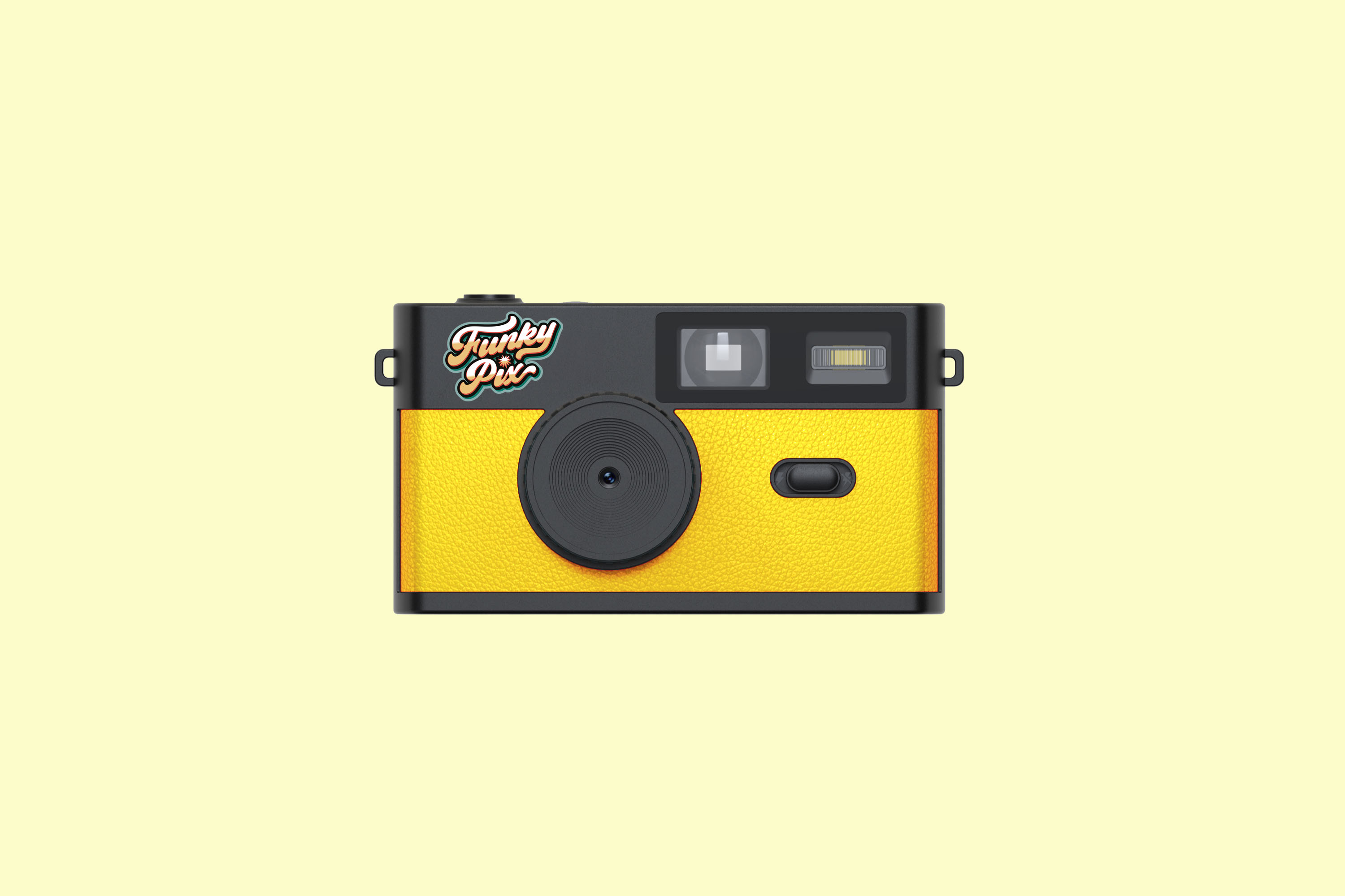 FunkyPix Sunny Yellow camera